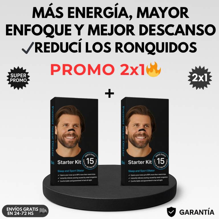 2x1 PROMO | KIT DILATADOR NASAL