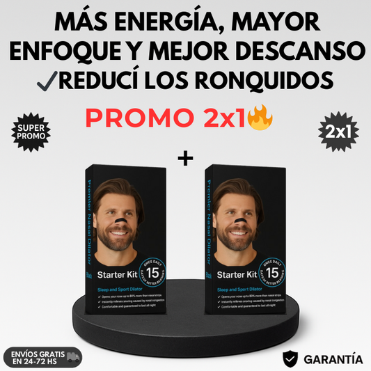 2x1 PROMO | KIT DILATADOR NASAL