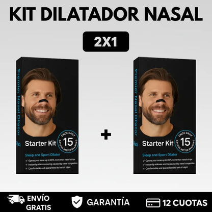 2x1 PROMO | KIT DILATADOR NASAL