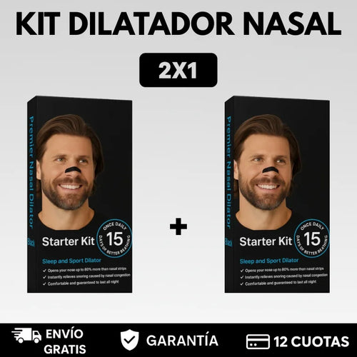 2x1 PROMO | KIT DILATADOR NASAL