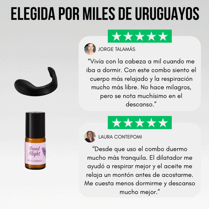 2x1 PROMO | KIT DILATADOR NASAL + ACEITE NATURAL REDUCE ESTRÉS E INSOMIO
