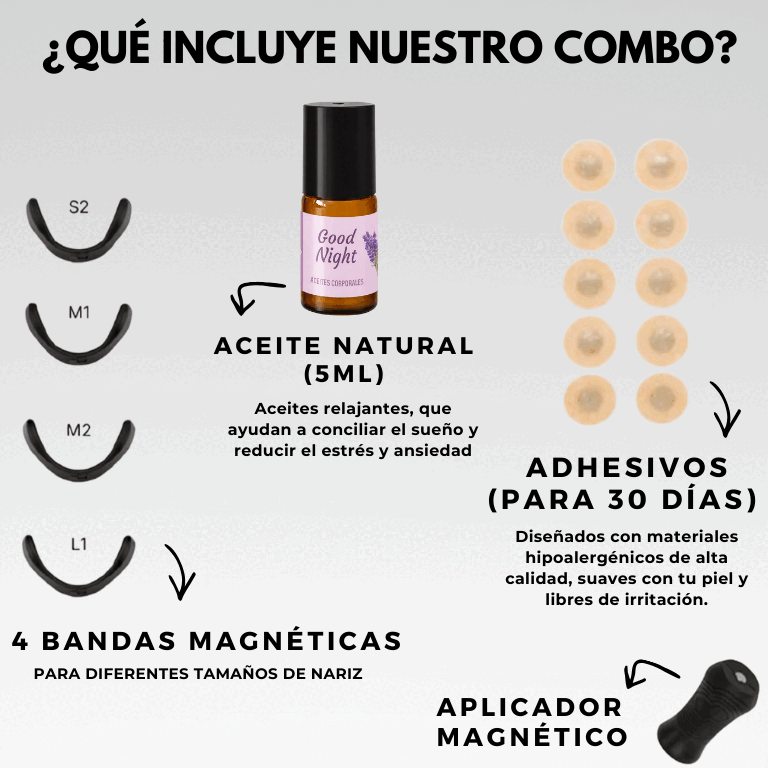 2x1 PROMO | KIT DILATADOR NASAL + ACEITE NATURAL REDUCE ESTRÉS E INSOMIO