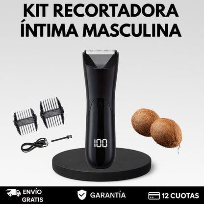 KIT RECORTADORA ÍNTIMA MASCULINA