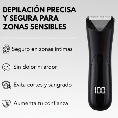 KIT RECORTADORA ÍNTIMA MASCULINA