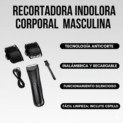KIT RECORTADORA ÍNTIMA MASCULINA