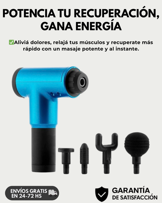 Pistola masajeadora